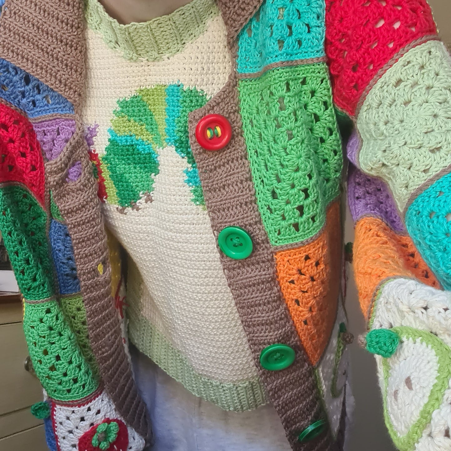 Caterpillar Jumper Crochet Pattern