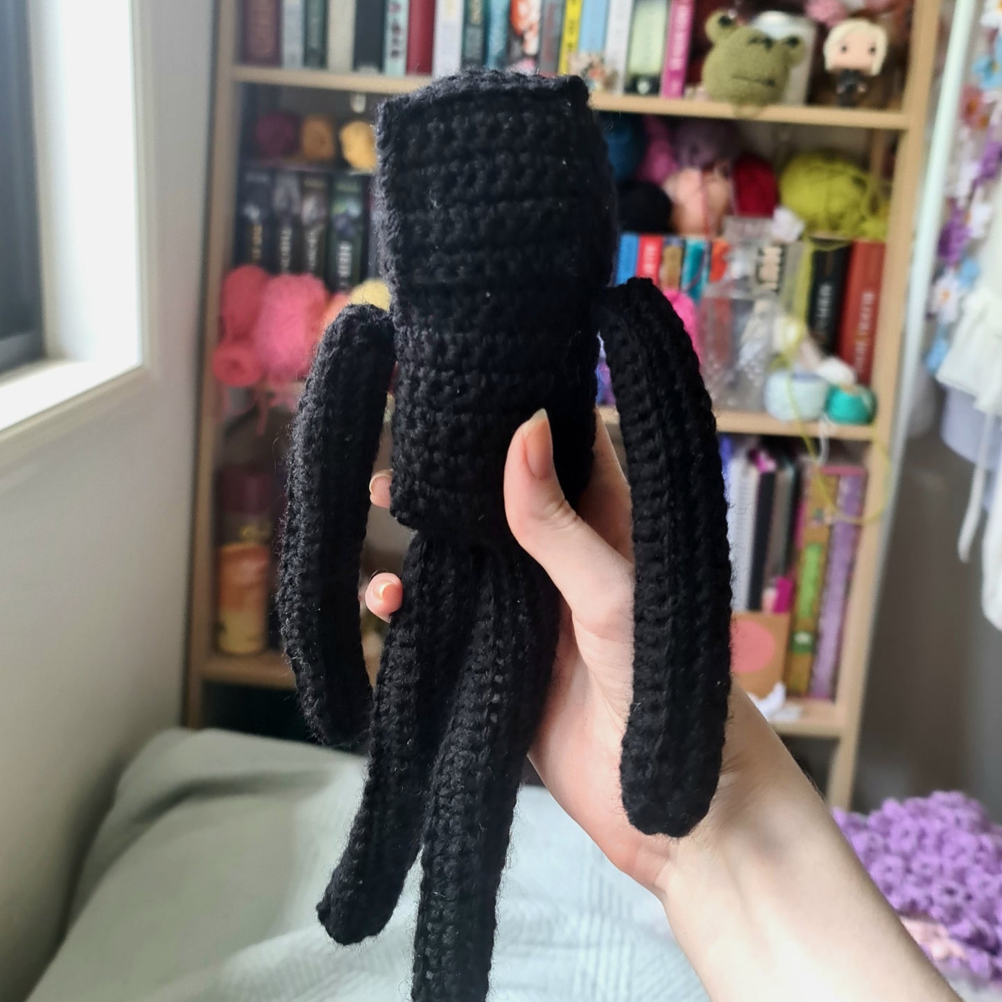 Minecraft-Inspired Enderman Crochet Pattern