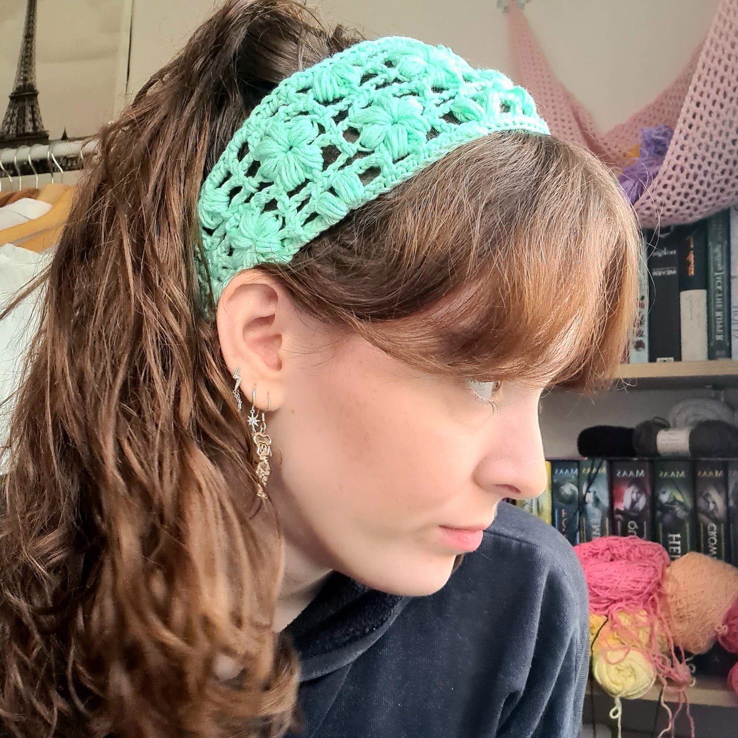 Crochet Flowering Headband