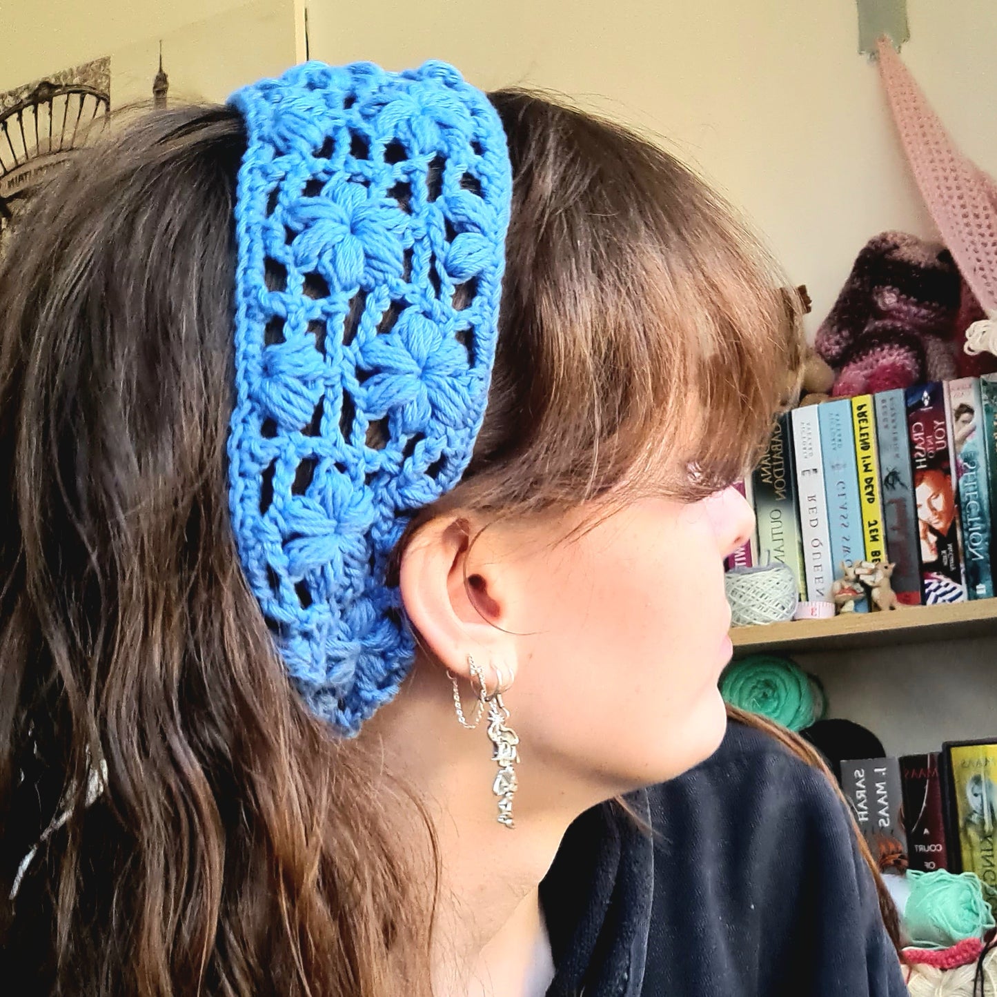 Crochet Flowering Headband