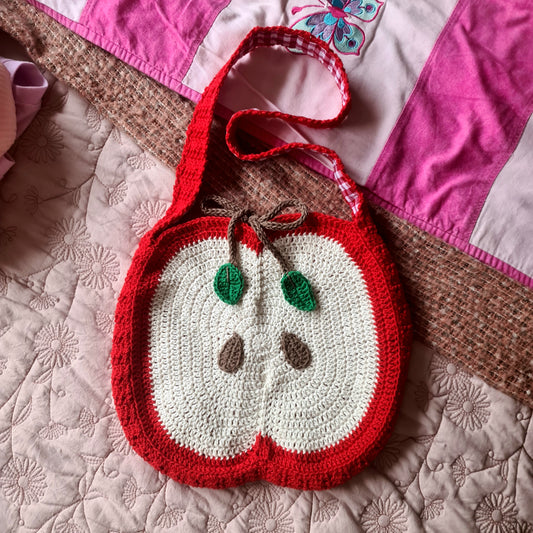 Apple Bag Crochet Pattern