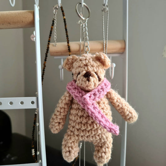 Crochet Bear Keychain Pattern