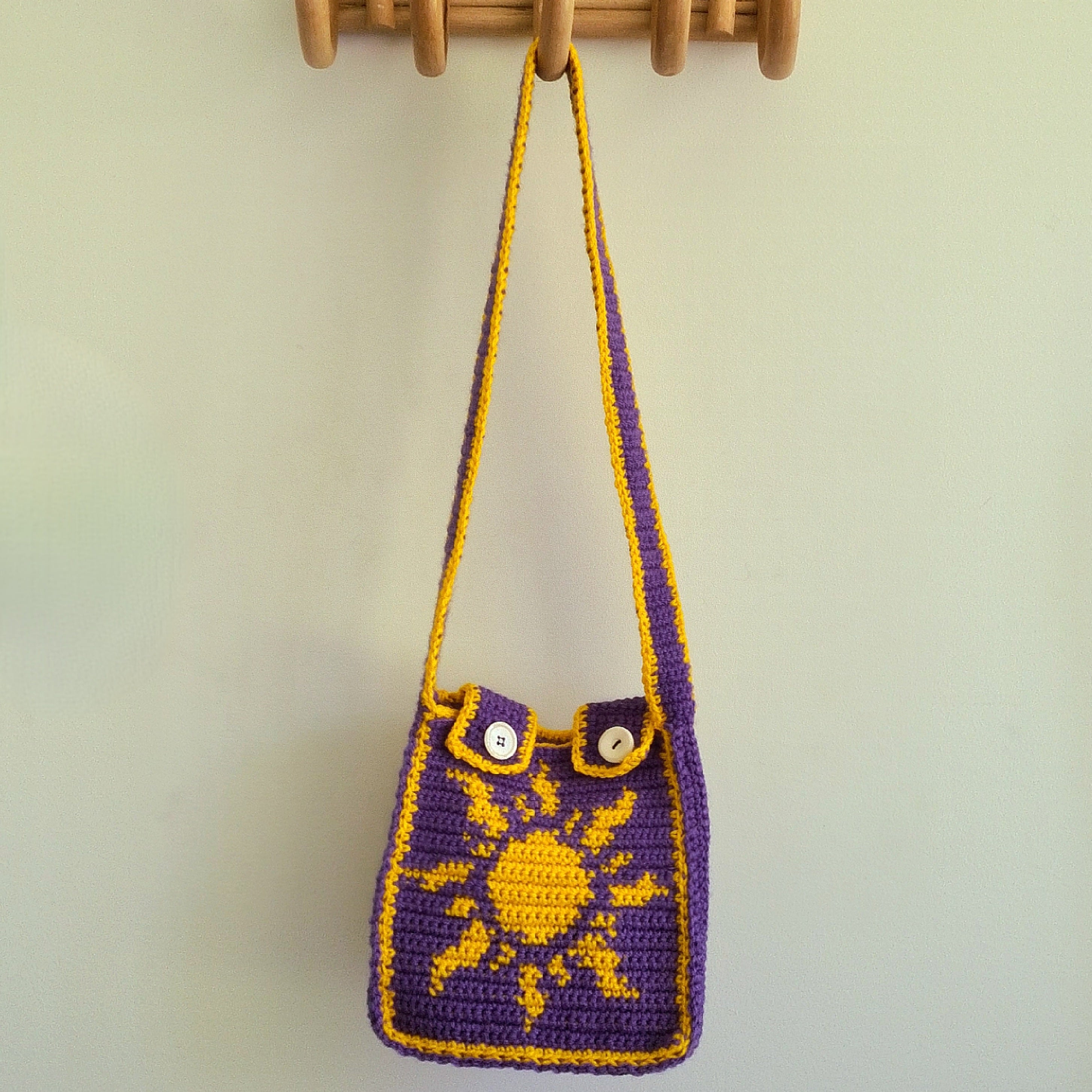 Buy Crochet Bag / Granny Square Bag / Handmade Crochet Knitted Strawberry  Tote Bag/ Christmas Gift / Cute Crochet Shoulder Bag / Gift for Her Online  in India - Etsy