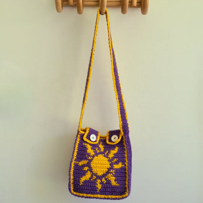 Handmade Crochet Tangled Inspired Handbag