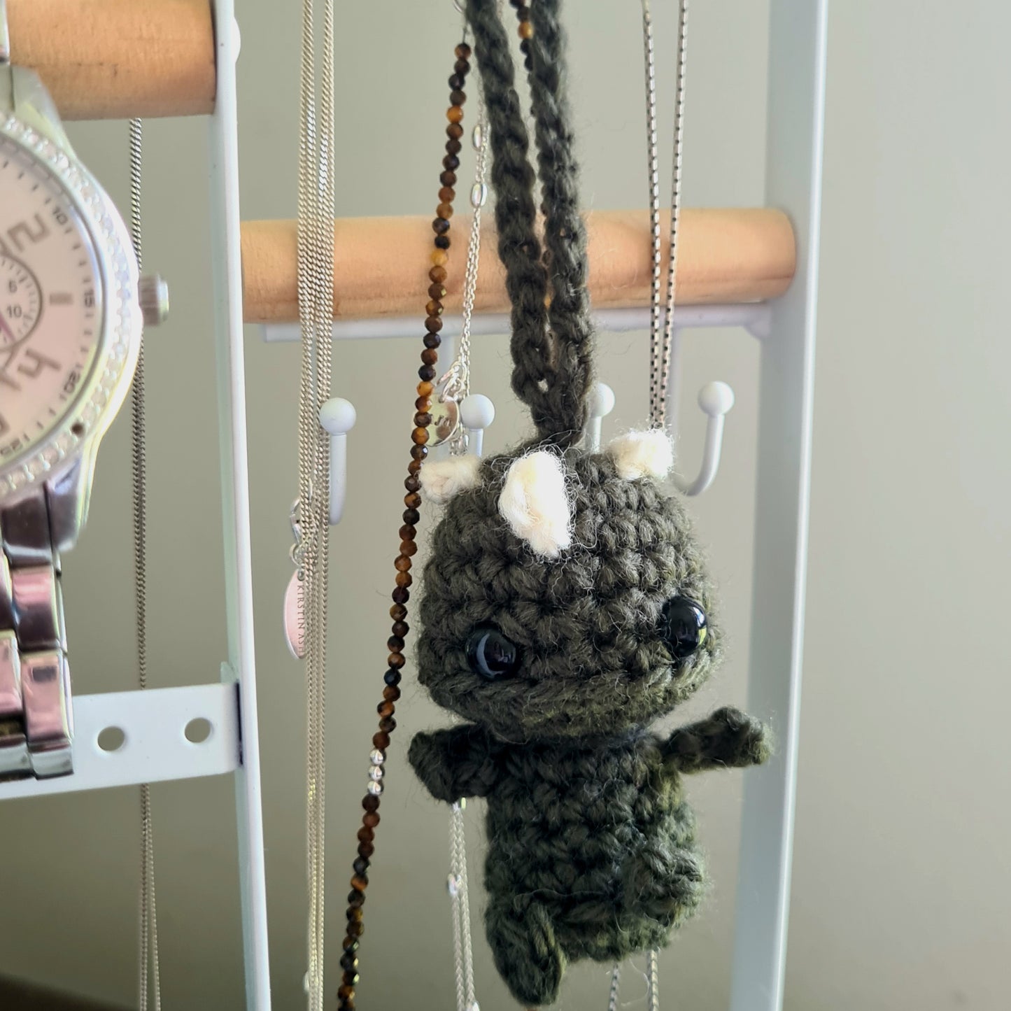 Handmade Crochet Monster Charm