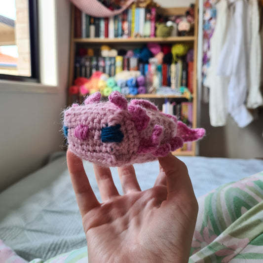 Minecraft Inspired Axolotl Crochet Pattern